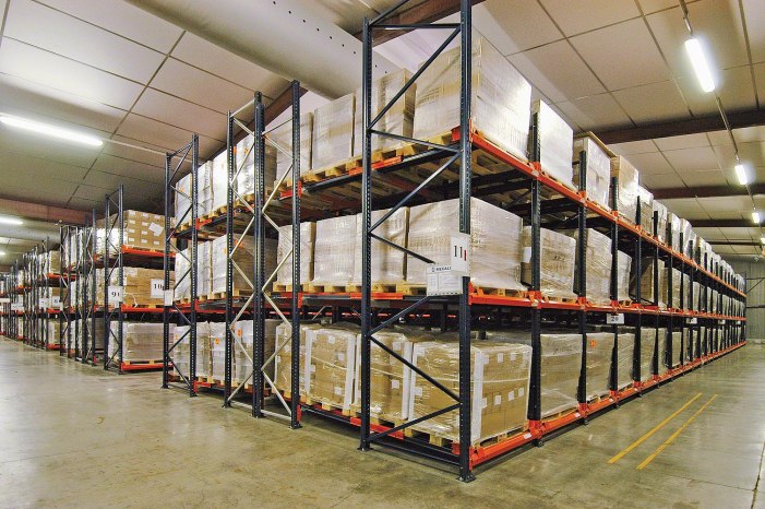 Pushback Rack storage system for Huntsville-area warehouses
